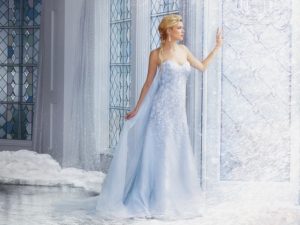 Types and Shapes of Wedding Gowns