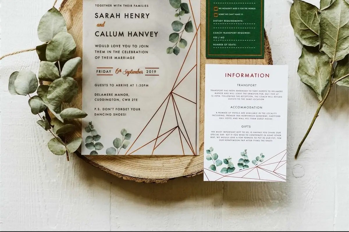 Vellum Wedding Invitations